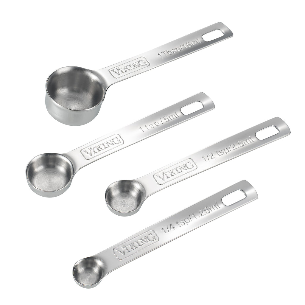Viking 4pc Stainless Steel Measuring Spoon Set