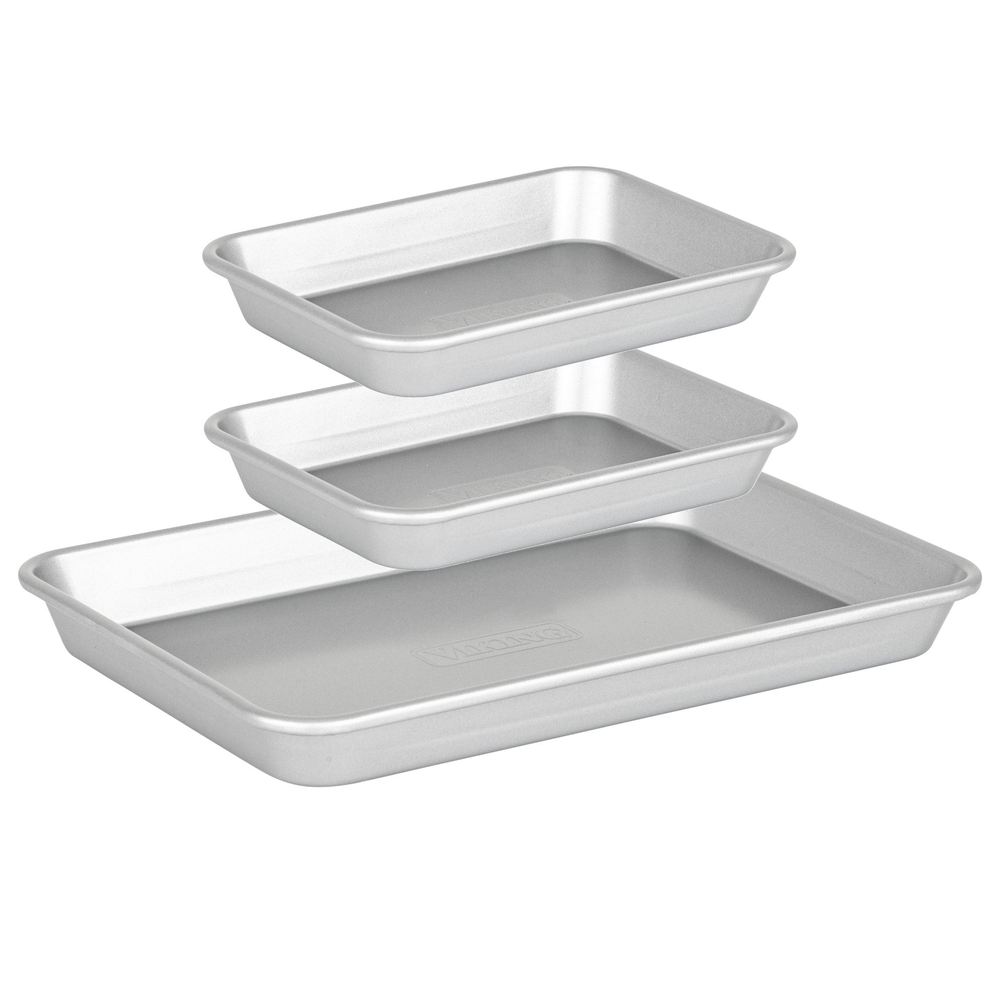 Viking Aluminized Steel Nonstick 3-pc Nesting Baking Sheet Set