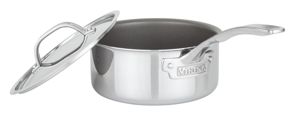 Viking PureGlide Pro 3-Ply 2-Quart Sauce Pan with Metal Lid