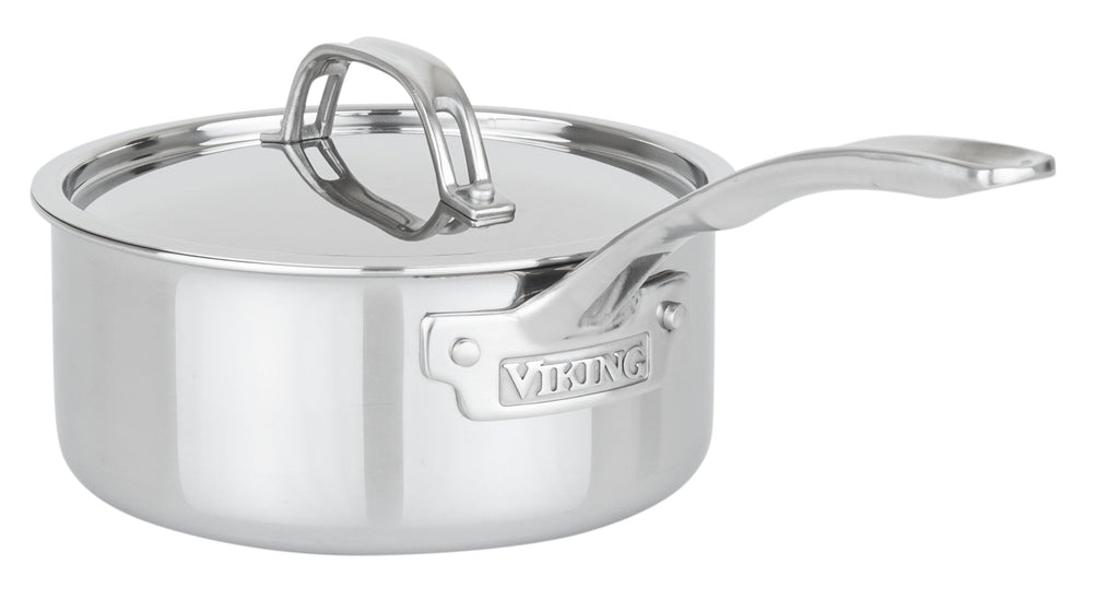 Viking PureGlide Pro 3-Ply 2-Quart Sauce Pan with Metal Lid