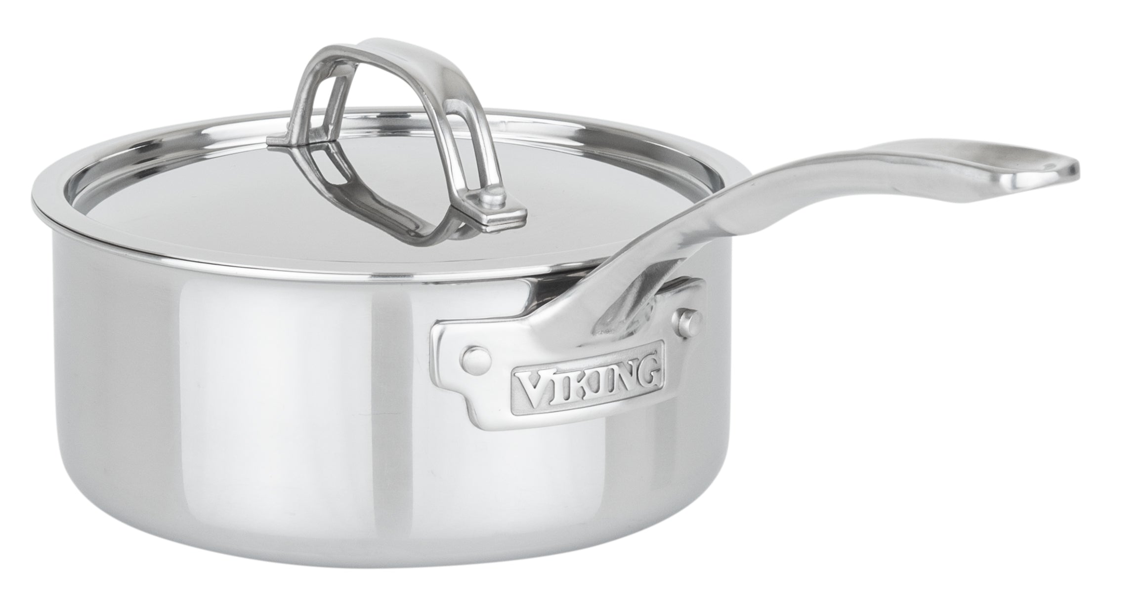 Viking PureGlide Pro 3-Ply 2-Quart Sauce Pan with Metal Lid