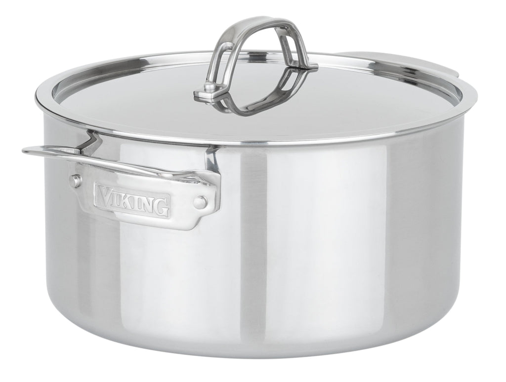 Viking PureGlide Pro 3-Ply 6-Quart Dutch Oven with Metal Lid