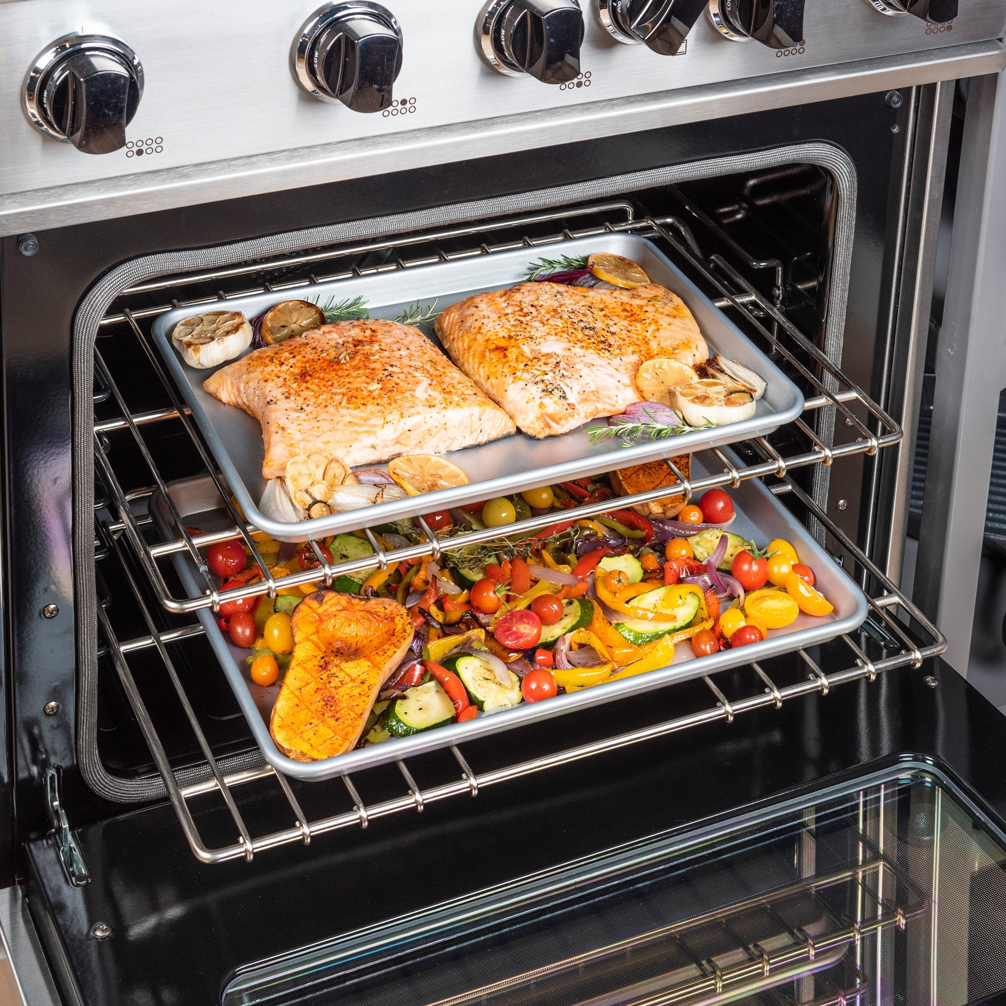 Viking 2-Piece Nonstick Aluminized Steel Baking Sheet Set