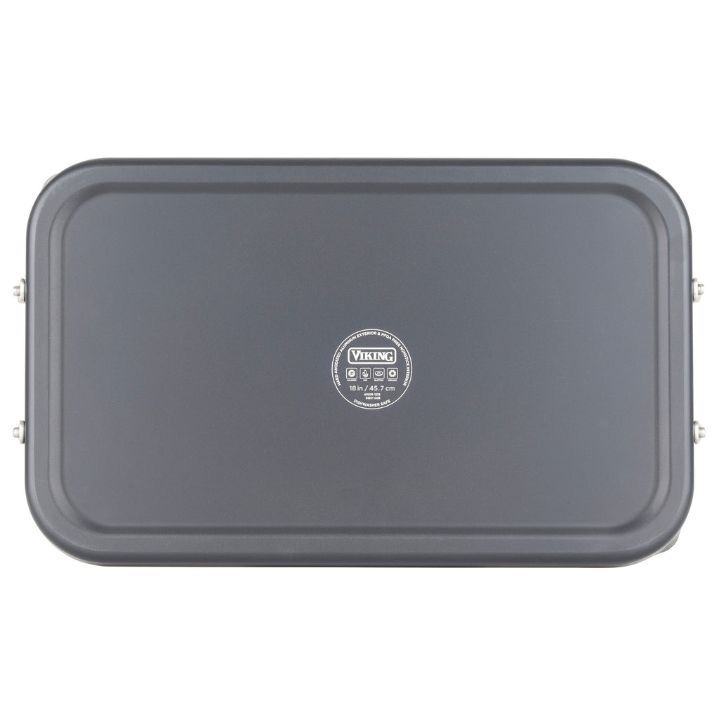 Viking Hard Anodized Nonstick Double Burner Griddle