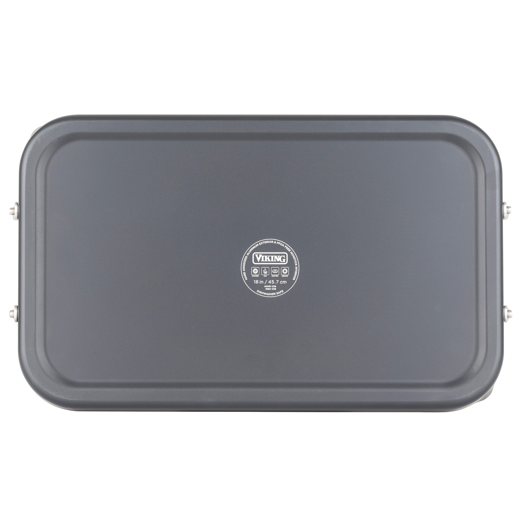 Viking Hard Anodized Nonstick Double Burner Griddle