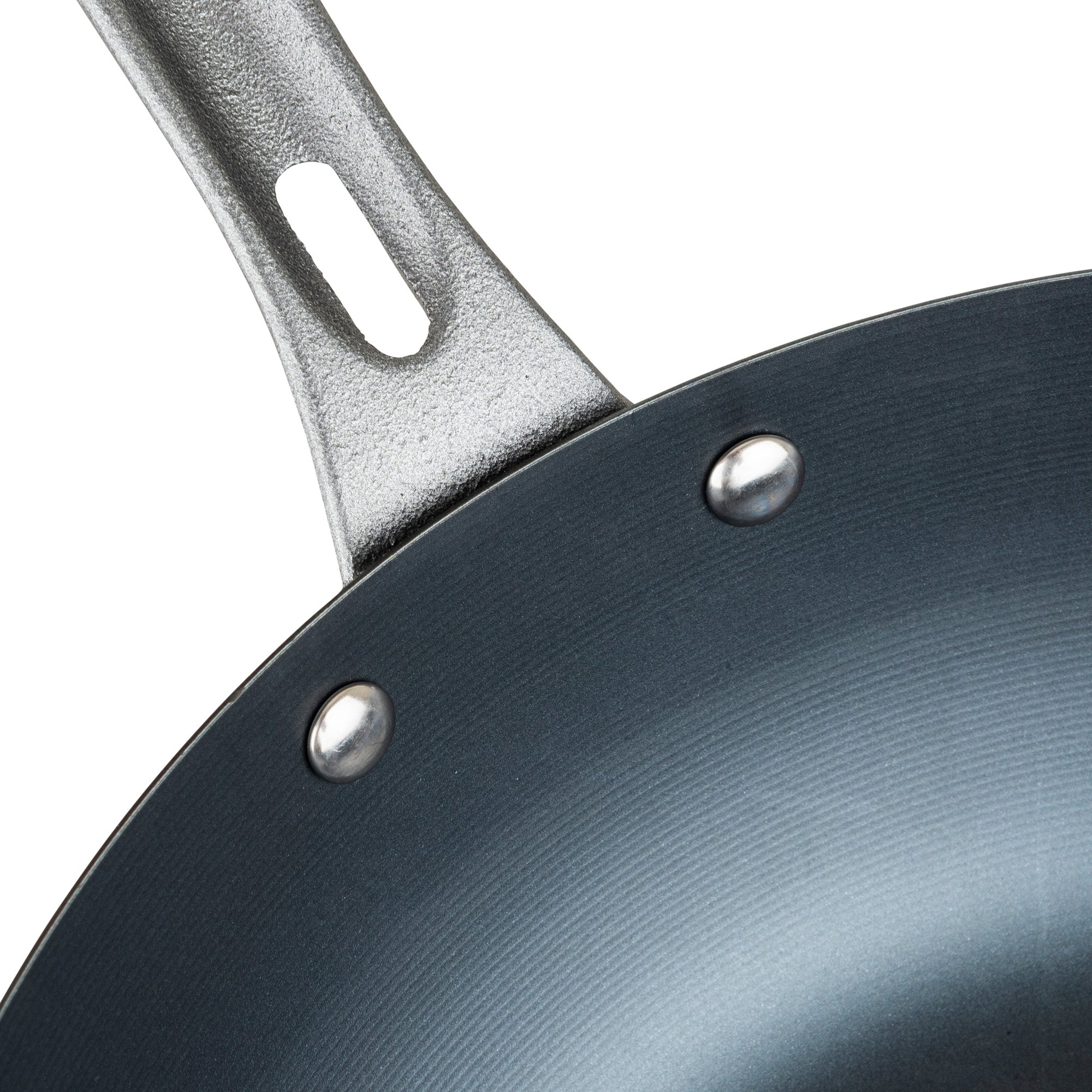 Viking Blue Carbon Steel 12-Inch Wok