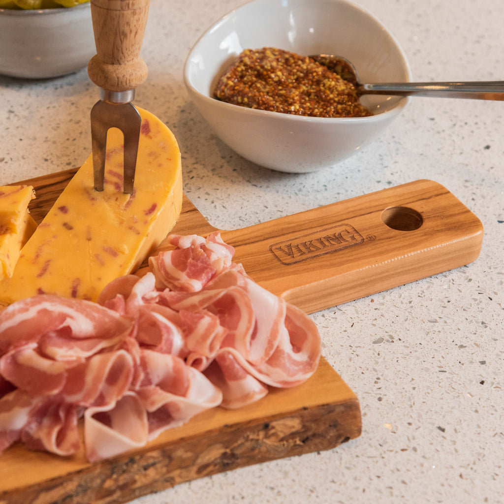 Viking Olive Wood Cutting & Serving Paddle Board