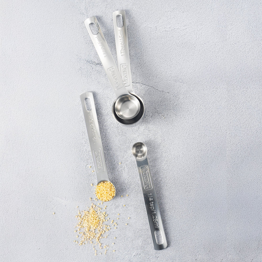 Viking 4pc Stainless Steel Measuring Spoon Set