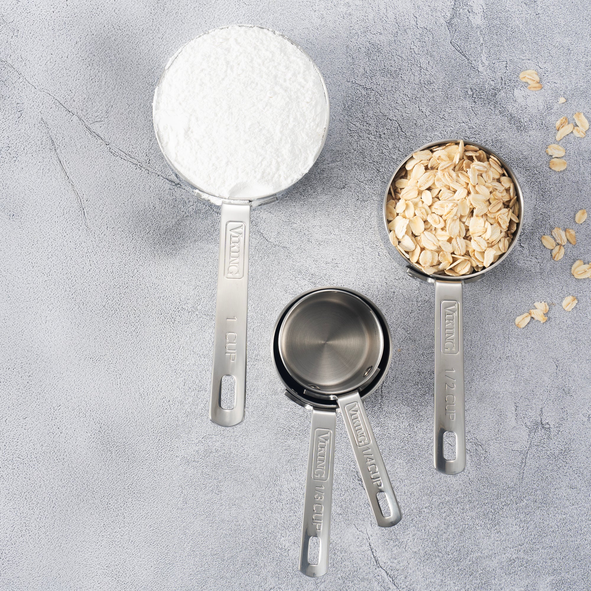 Viking Stainless Steel Measuring Cup Set